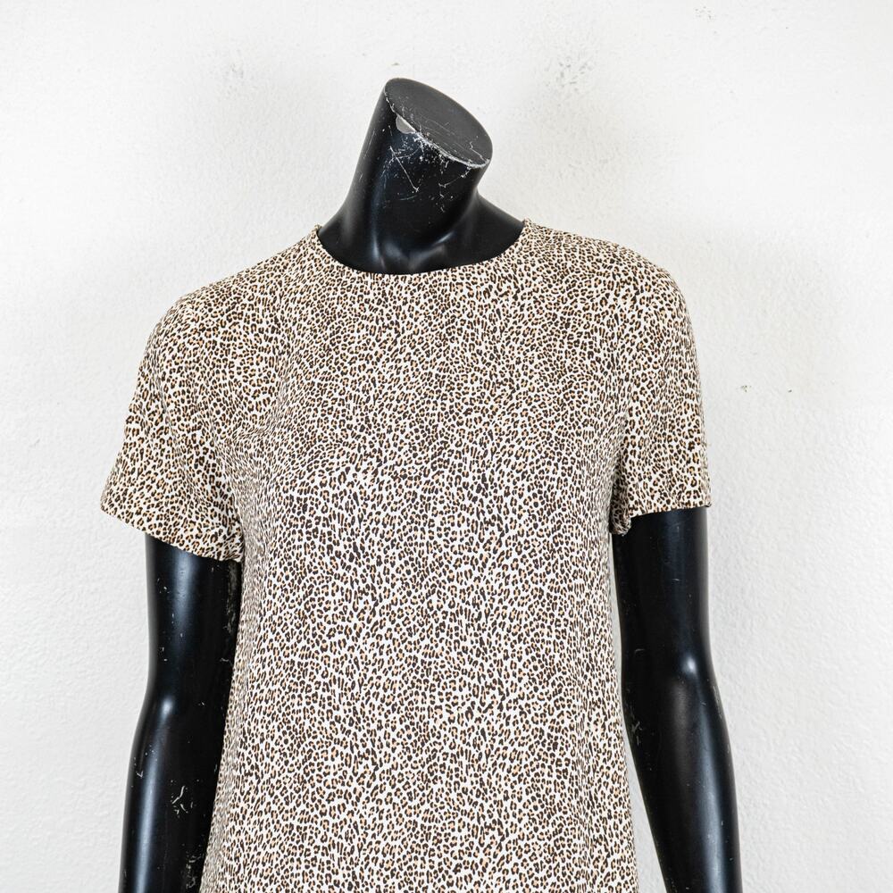 Jenni Kayne Leopard T-Shirt Dress Size XS $315 - Picture 12 of 14